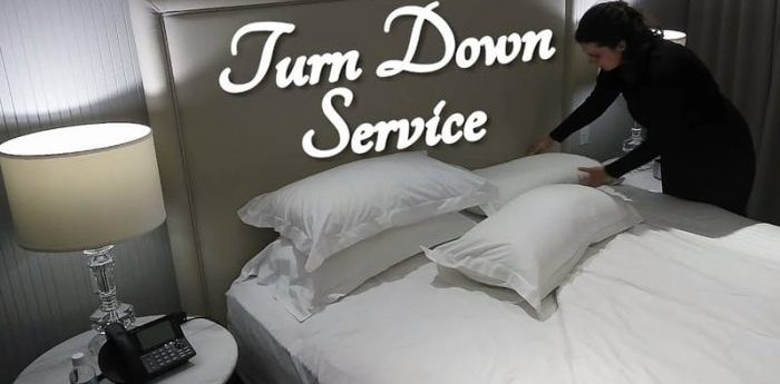 Turndown Service là gì? Các quy trình thực hiện Turndown Service